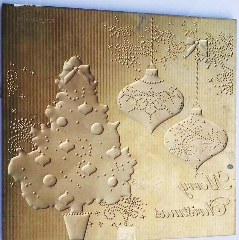 印刷燙金模具雕刻